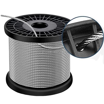 良い価格 AISI304 304L 316 316L ステンレス鋼ワイヤーロープ SSケーブル 7x7構造 マリン用途 オンライン