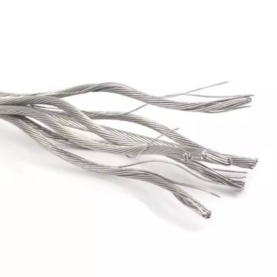良い価格 非合金鋼鉄線ロープ 1x19 2.6mm 3mm 4mm 厳しい環境のために電熱 オンライン