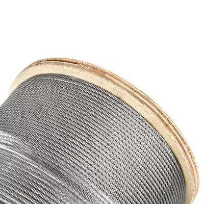 良い価格 クレーン用DIN規格 6mm-50mm 亜鉛メッキ鋼線ロープ（炭素鋼製） オンライン