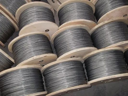 良い価格 12mm スチールケーブルロープ 6x24 7FC 製造用ロープ ワイヤー 1000mtrs 鋼鉄 オンライン