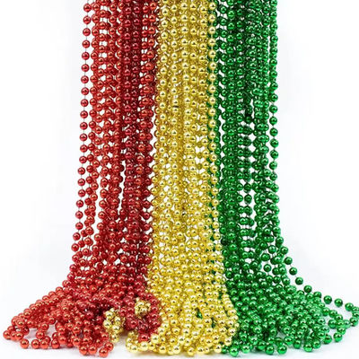 2.4mm プラスチックボールチェーン シルバーボールチェーン ホワイトゴールドボールチェーン