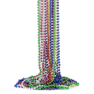 卸売 4mm 6mm 7mm 8mm プラスチックボールチェーン シルバーボールチェーン ホワイトゴールドボールチェーン