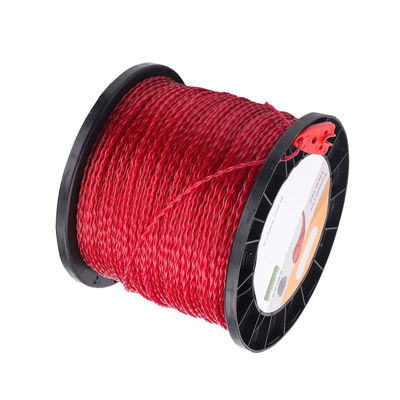 良い価格 2.7mm / 0.10インチ 丸いトリムライン 丸いトリム 3lbs. 690 フィート レッドカットツールライン 雑草トリマーライン オンライン