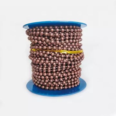 良い価格 ローラーブラインドボールチェーン 4.5mm ローラーシェードビーズチェーン ステンレス鋼ボールチェーン NO.10 ブラインドコンポーネント オンライン