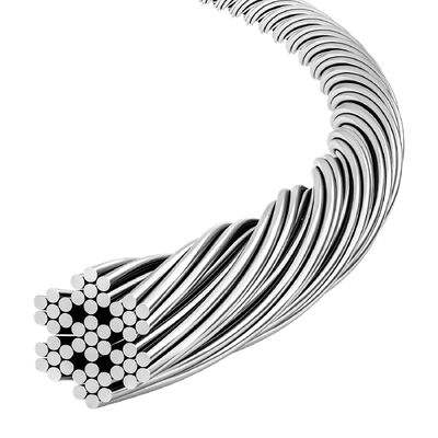 良い価格 304 316 7X7 鉄鋼鉄線ケーブル 製造者 鉄鋼鉄線ケーブル オンライン