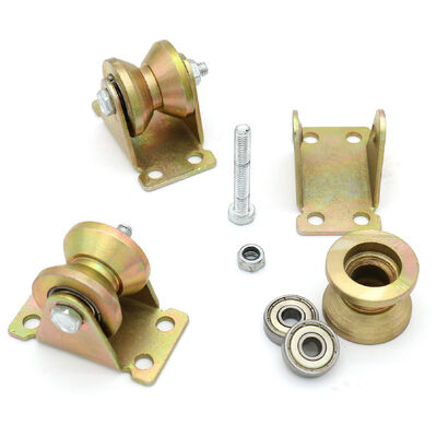 良い価格 高品質の高V溝 スライディングゲート ローラーガレージドア ナイロンローラーホイール オンライン