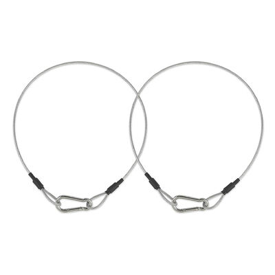 良い価格 ステンレス鋼のワイヤロープスリング 安全ケーブルスリング カラビナーロック オンライン