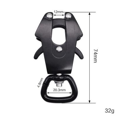 良い価格 犬用リード用アルミニウムバックル ペットリリースバックル カエルクリップ ペットスナップフック カエルカラビナ オンライン
