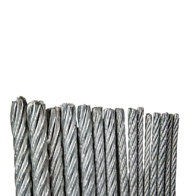 良い価格 60mm 6x49WS IWRC ホットDIPガルバनाइズド鋼鉄ワイヤロープ 断裂強度 2740kN オンライン