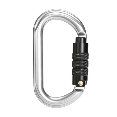 良い価格 25kN アルミニウム合金 O型 セルフロッキング アウトドアクライミング 安全カラビナ オンライン