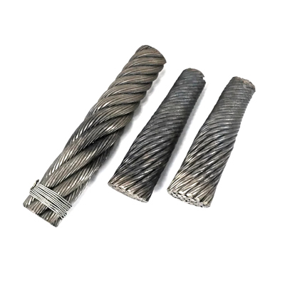 良い価格 張力強度 鋼筋コア 6x41WS-IWRC/FC/WSC エレベーター用ワイヤロープ用 鋼筋ケーブルリッチロープ オンライン