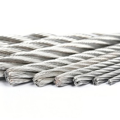 良い価格 ステンレス鋼線ロープ 1X19 AISI 304 304L 316 新品 大量 品質 ステンレス鋼線ロープ オンライン